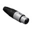 Procab VC3FX Kontakt/plugg XLR connector 3-pole Hun cable BULK